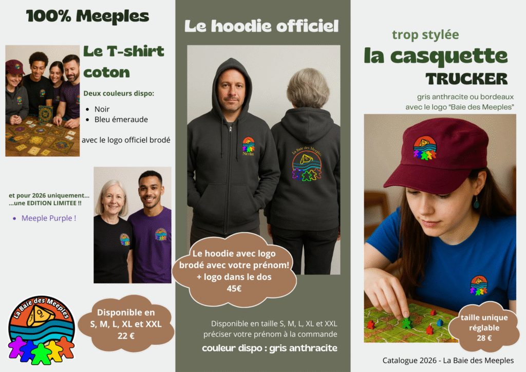 Catalogue des goodies BdM 2026